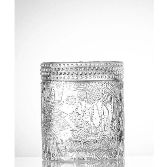Dream Vessels Ziva Crystal Clear Candle Vessel Container Case Of 4 NEW - Picture 1 of 2